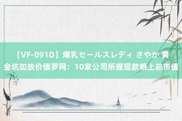 【VF-091D】爆乳セールスレディ さやか 黄金坑如故价值罗网：10家公司所握现款朝上总市值