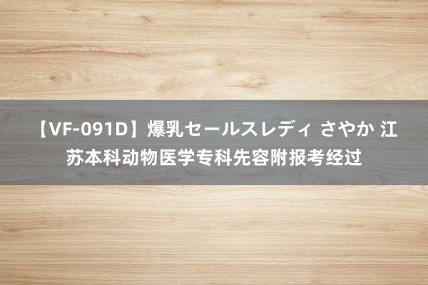 【VF-091D】爆乳セールスレディ さやか 江苏本科动物医学专科先容附报考经过