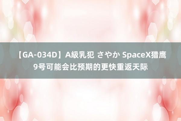 【GA-034D】A級乳犯 さやか SpaceX猎鹰9号可能会比预期的更快重返天际